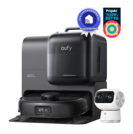 eufy Robot Vacuum Omni E28 + eufy Indoor Cam S350