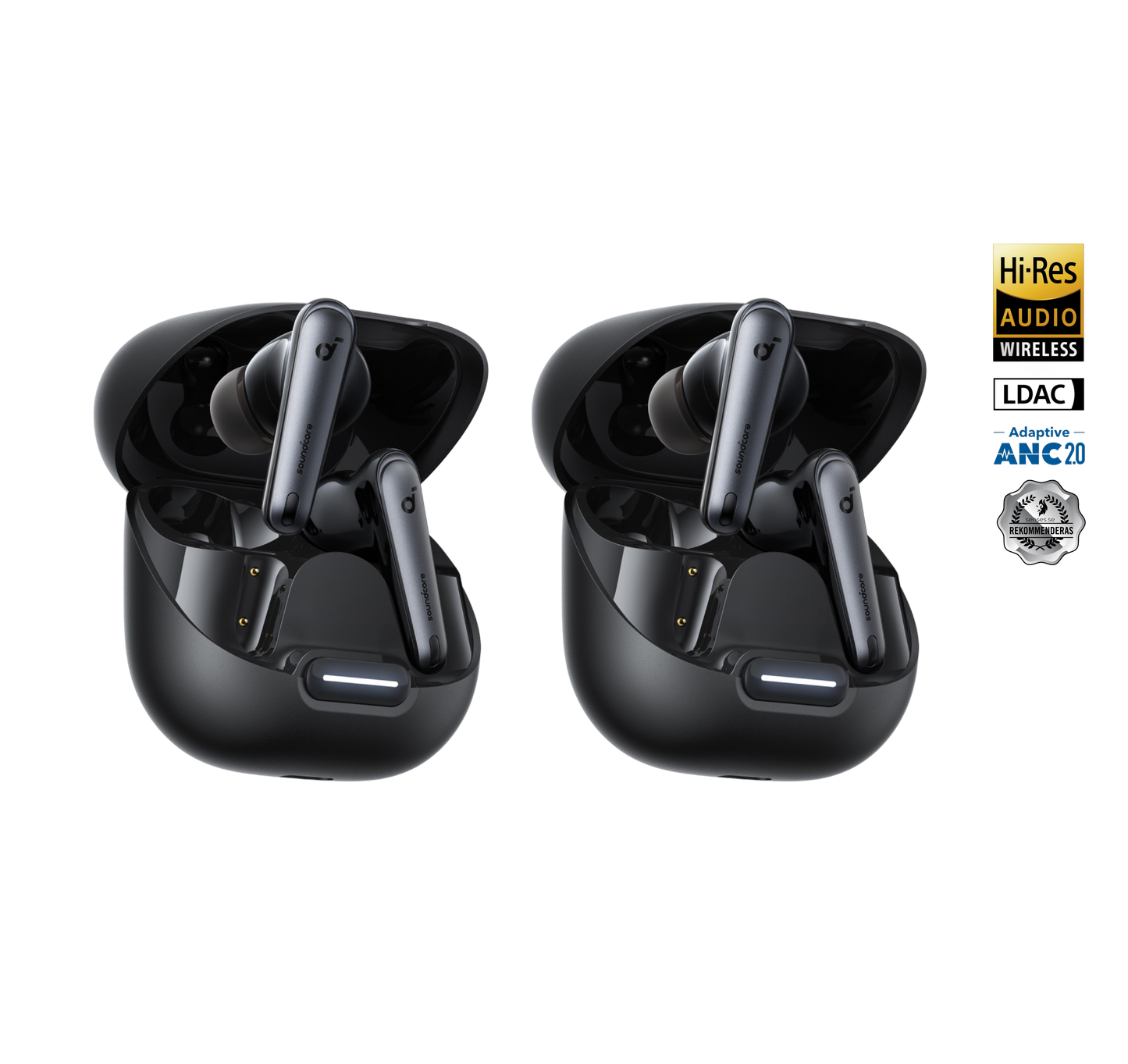 soundcore Liberty 4 NC (Black, 2-Pack) | True-Wireless Noise Cancelling Earbuds