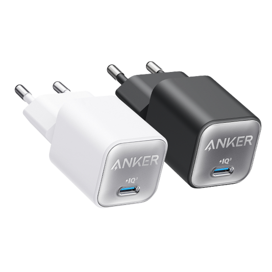 Anker <b>511</b> Charger (Nano 3, 30W) Gray×1 + White×1