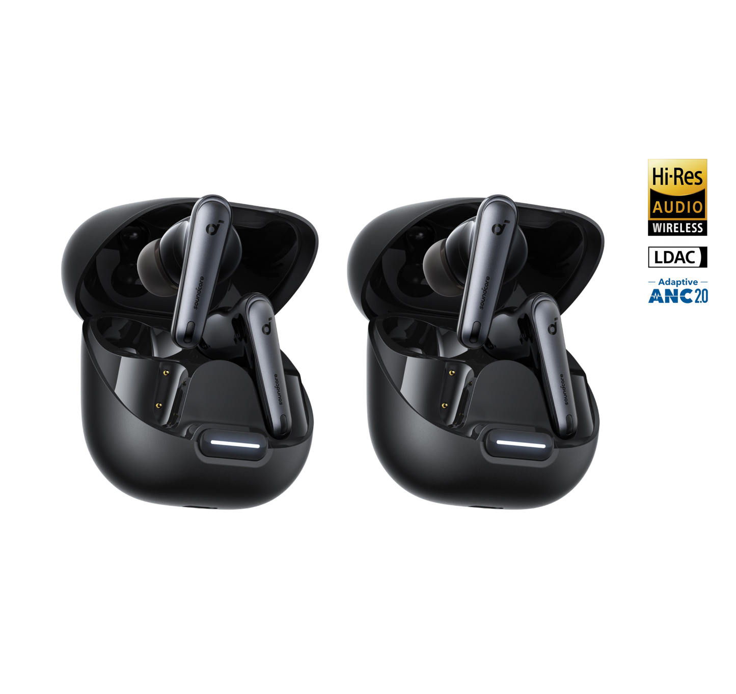 soundcore Liberty 4 NC (Black, 2-pack) | True-Wireless Noise Cancelling Earbuds