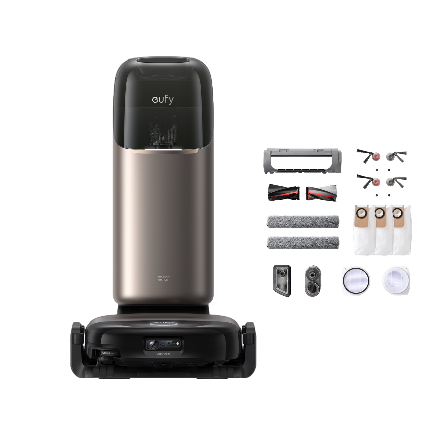 eufy Robot Vacuum Omni S2 + Replacement Accessory Kit