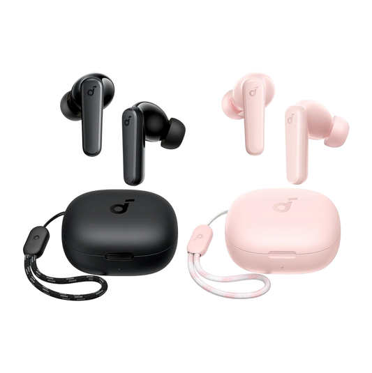 soundcore P20i | True Wireless Earbuds (Black*1 + Pink*1)