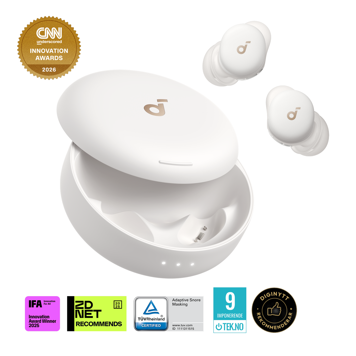 soundcore Sleep A30 | The World's First Smart ANC Sleep Earbuds