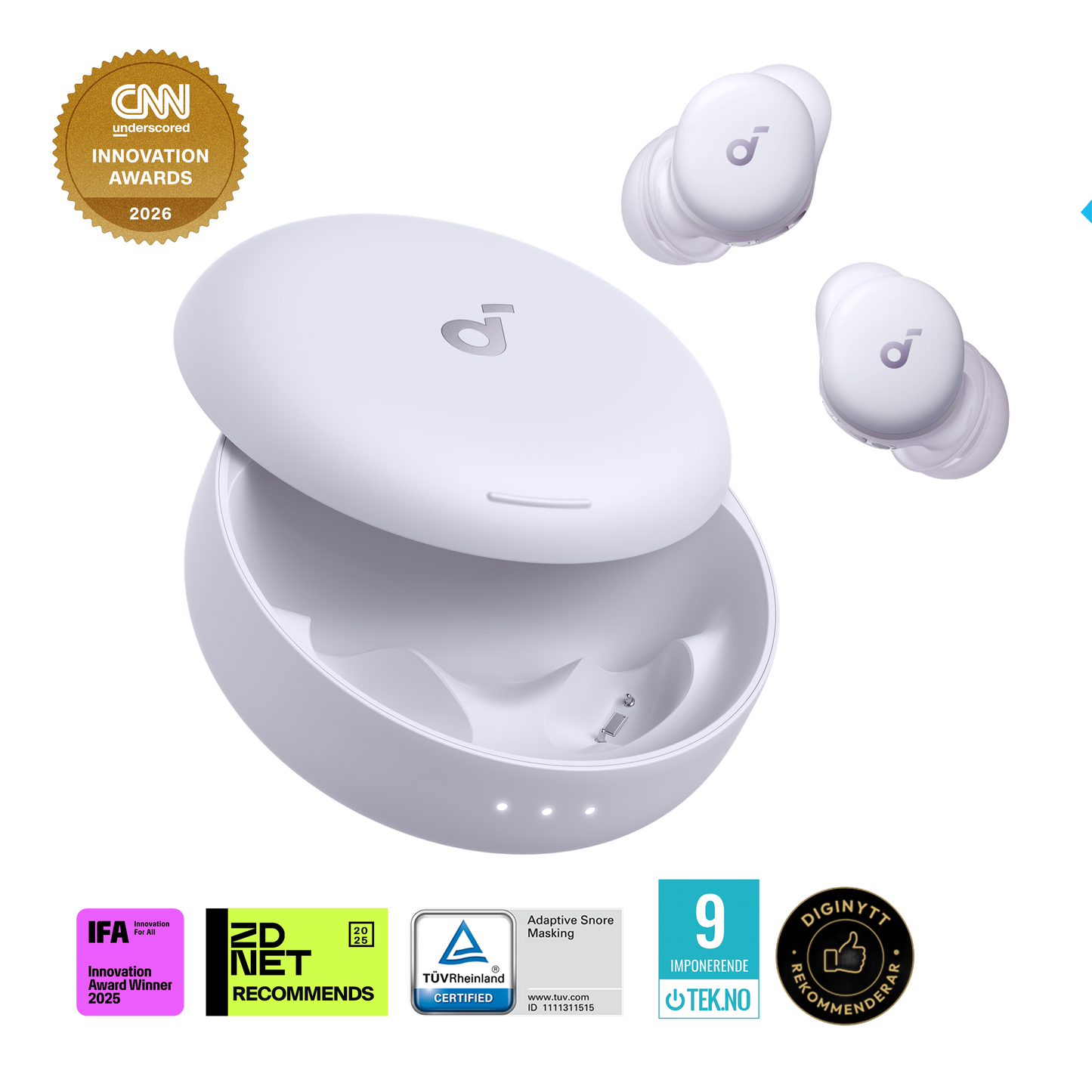 soundcore Sleep A30 | The World's First Smart ANC Sleep Earbuds