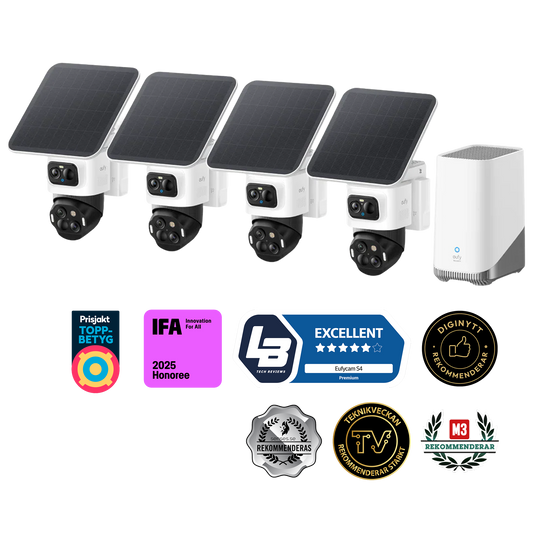 eufyCam S4 4-Cam + eufy HomeBase S380