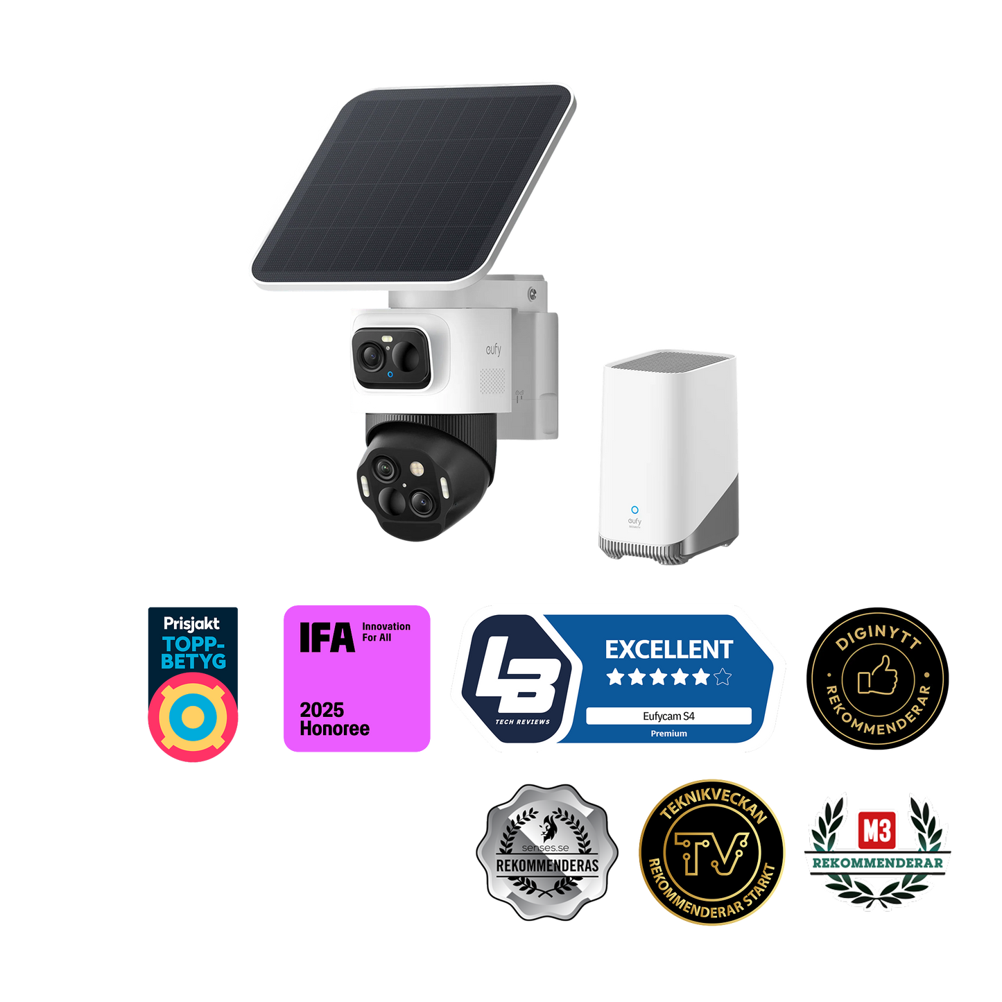 eufyCam S4 + eufy HomeBase S380