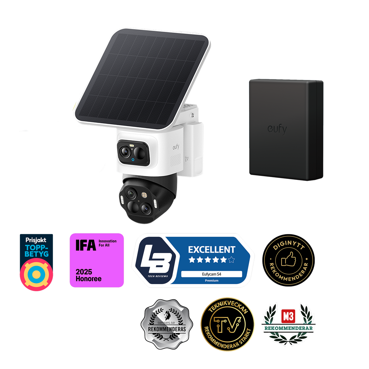 eufyCam S4 + Rechargeable Battery