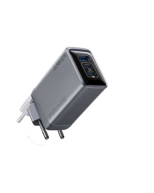 Anker Prime Charger (100W, 3 Ports, GaN)