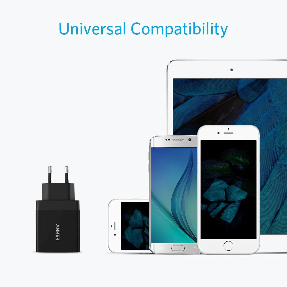 Anker 24W 2-Port USB Wall Charger