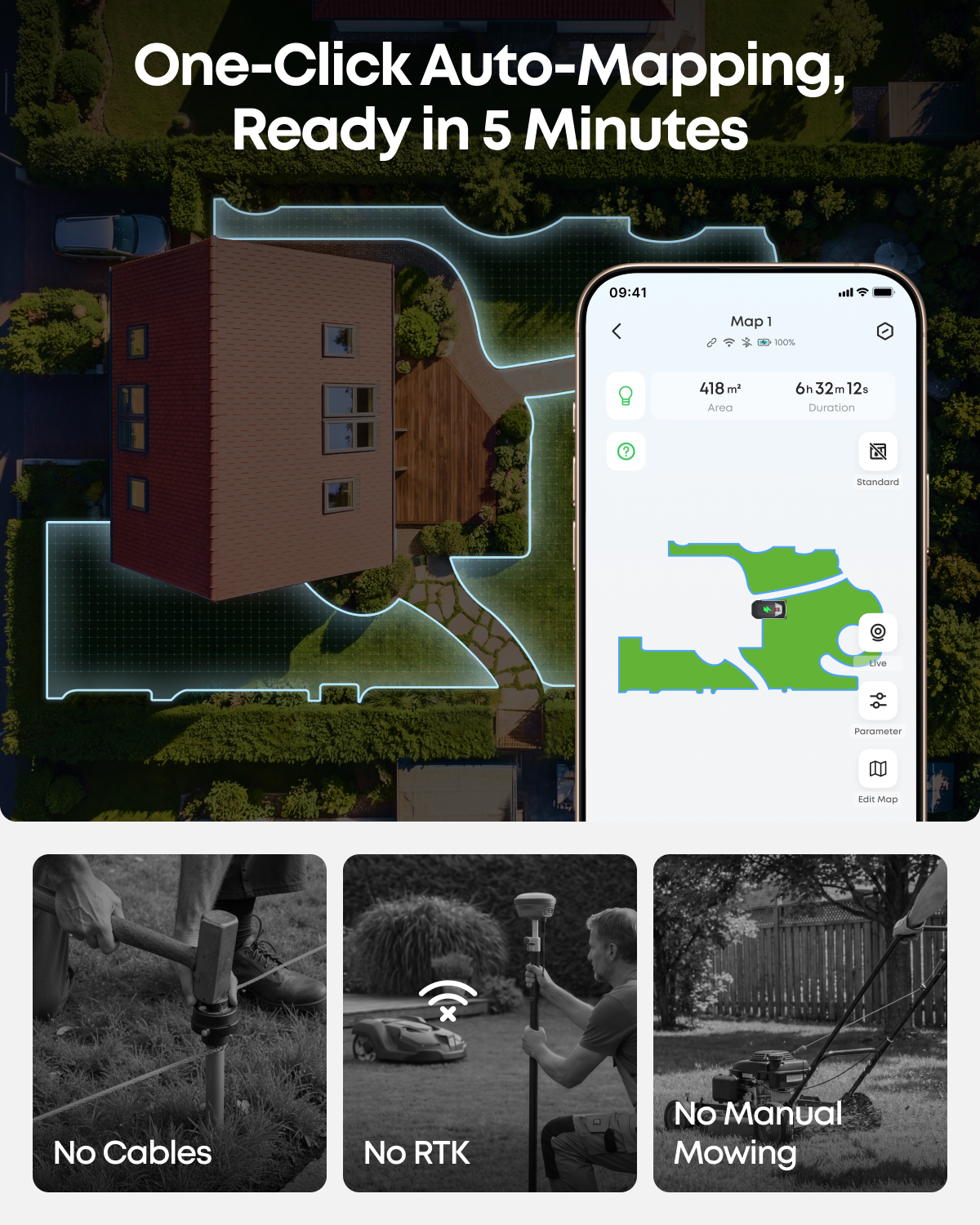 eufy Robot Lawn Mower C15