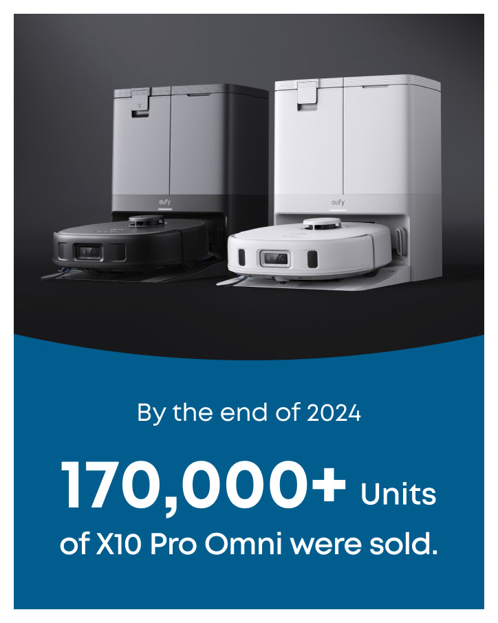 eufy X10 Pro Omni + eufyCam S3 Pro 2-Cam Set + 1 TB Hard Drive