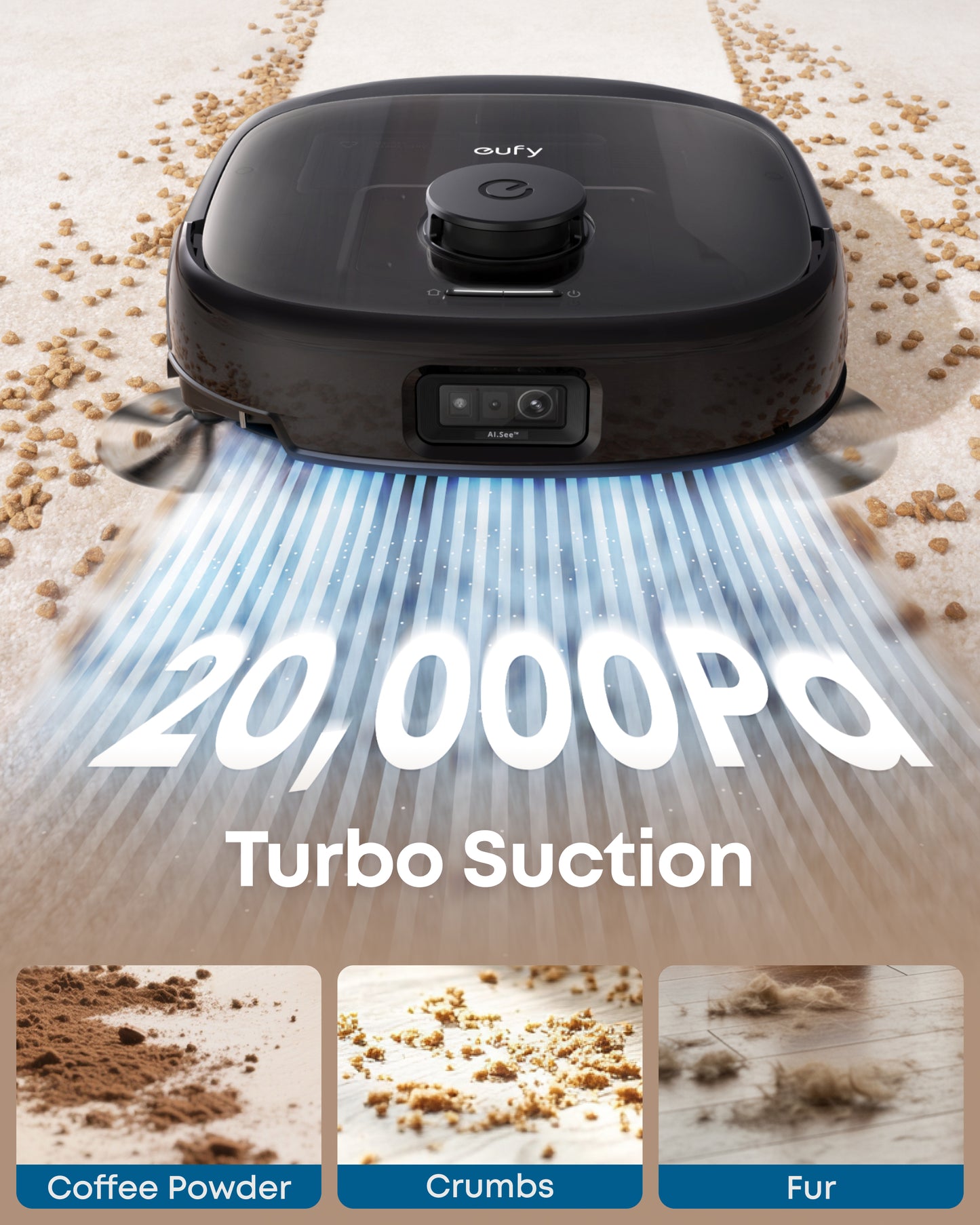 eufy robot vacuum with smart app for HydroJet