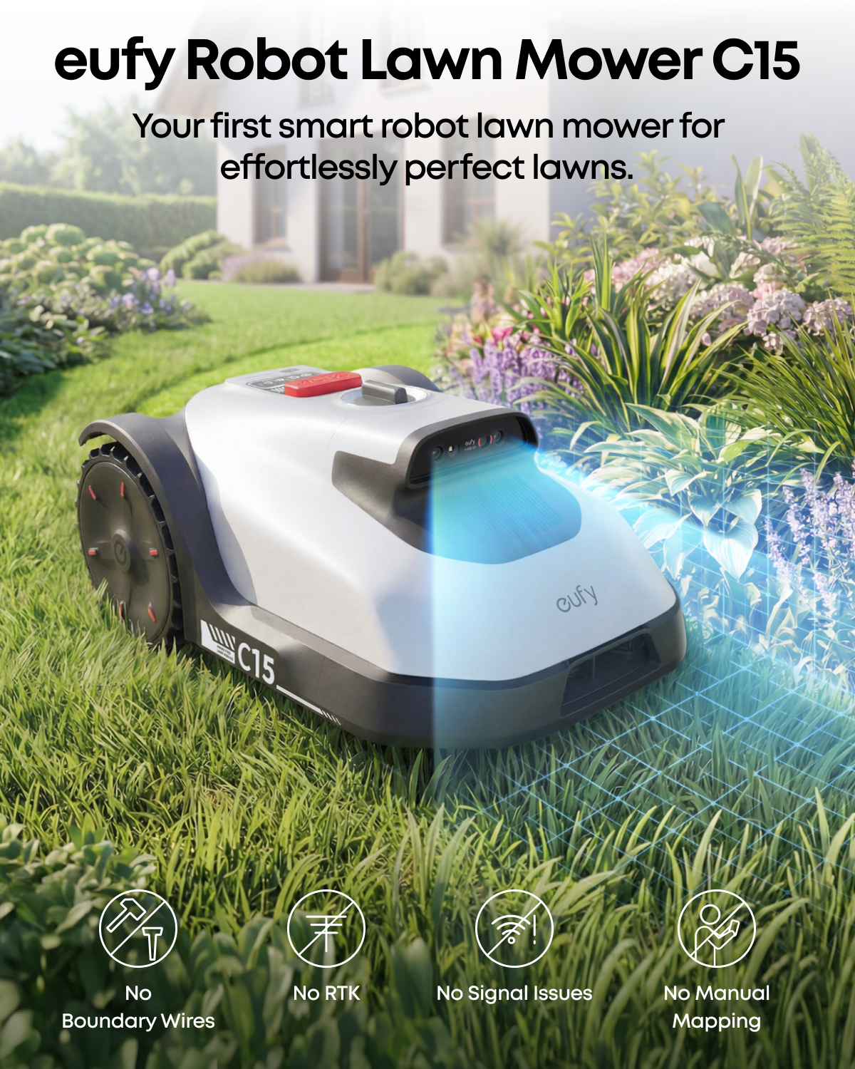 eufy Robot Lawn Mower C15