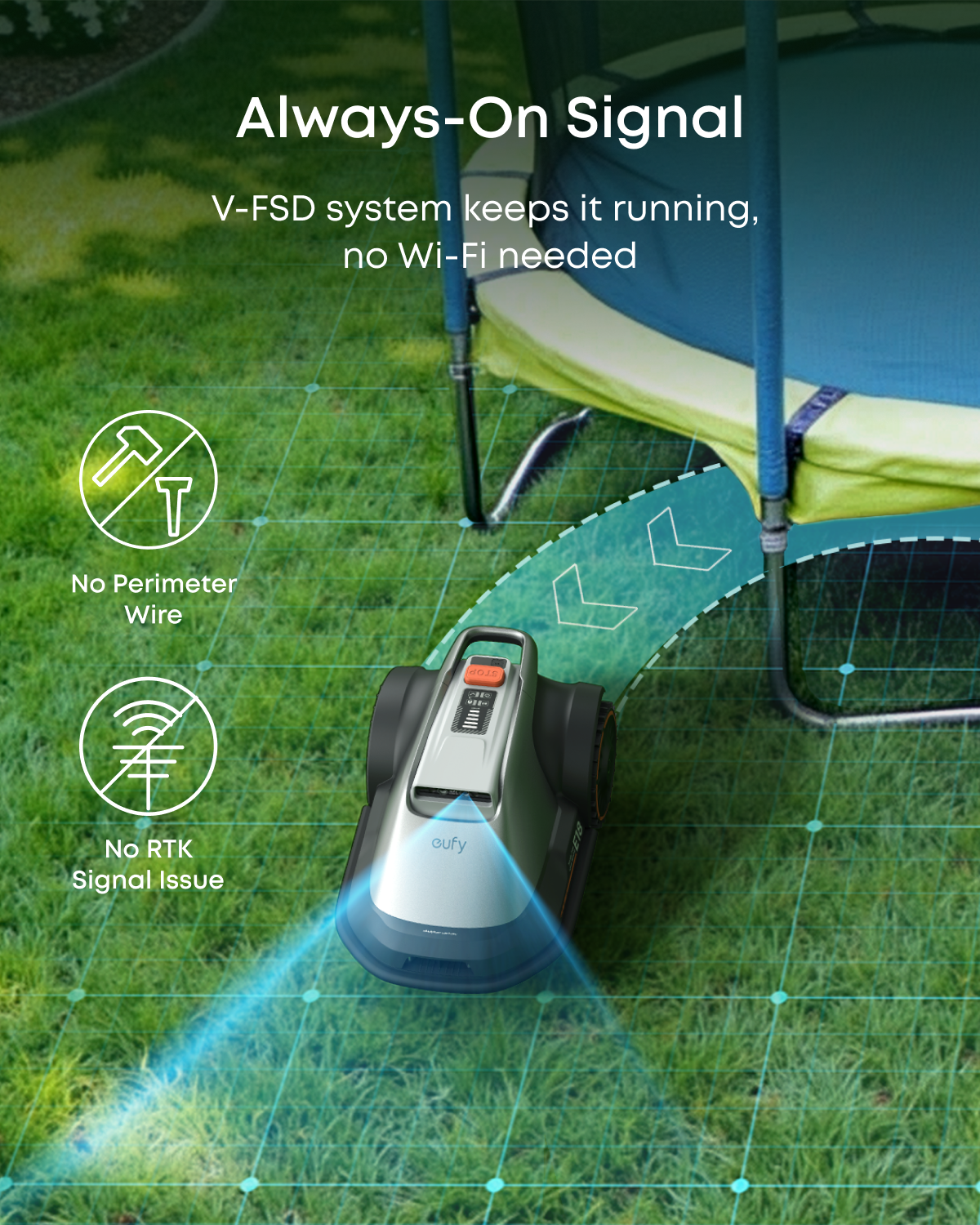 eufy Robot Lawn Mower E18
