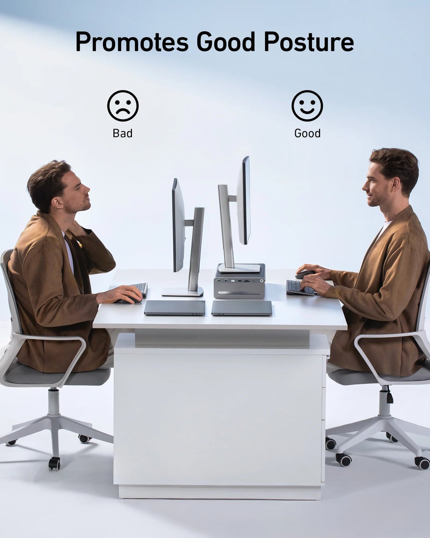 Anker 675 USB-C Docking Station (12-in-1, Monitor Stand, Wireless)