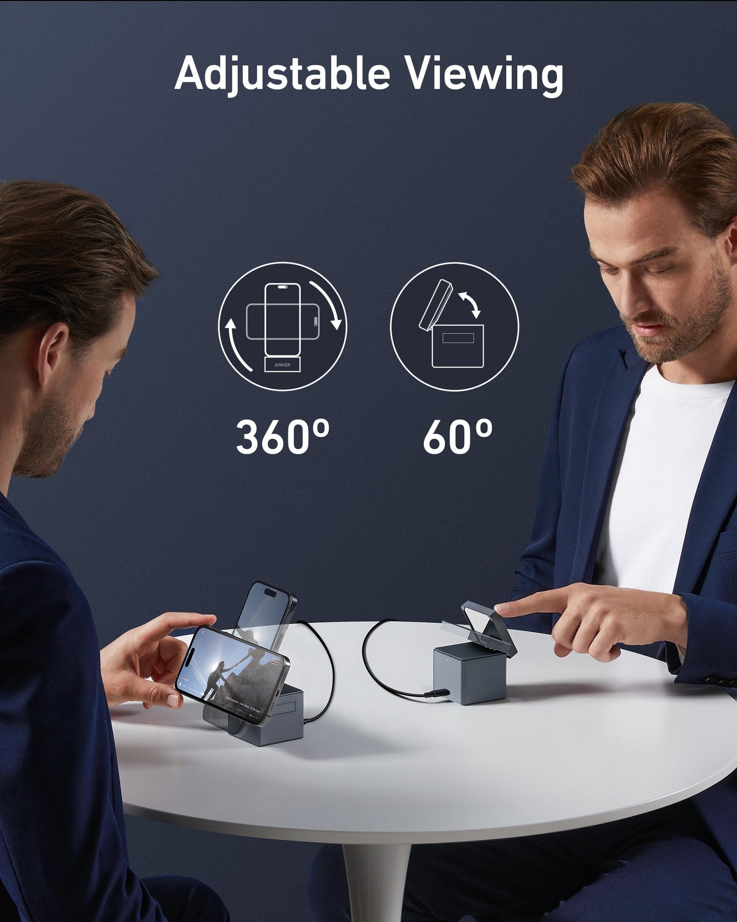 Anker 3-in-1 Cube with MagSafe + Anker MagGo Power Bank (10K, 35W, For Apple Watch)