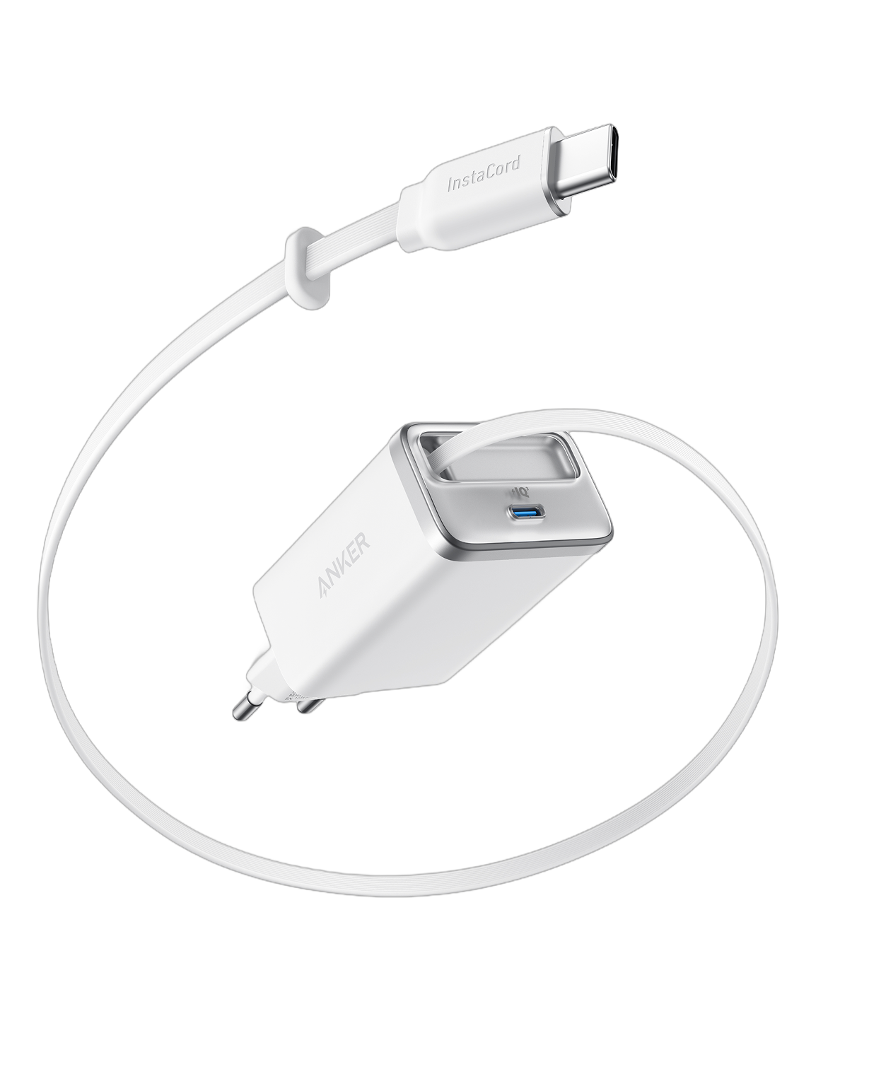 Anker Nano Charger (35W, Built-In Retractable USB-C Cable)