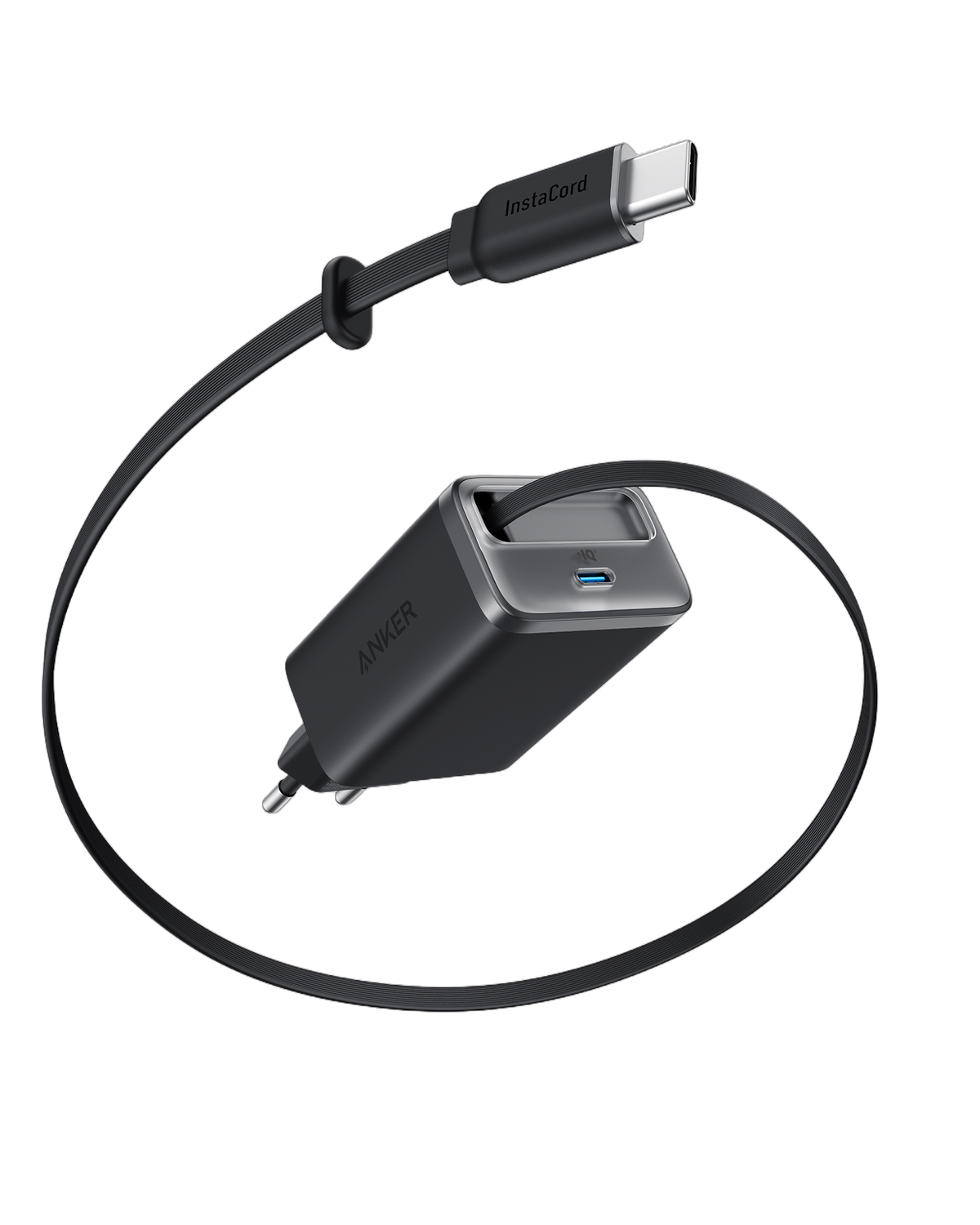 Anker Nano Charger (35W, Built-In Retractable USB-C Cable)