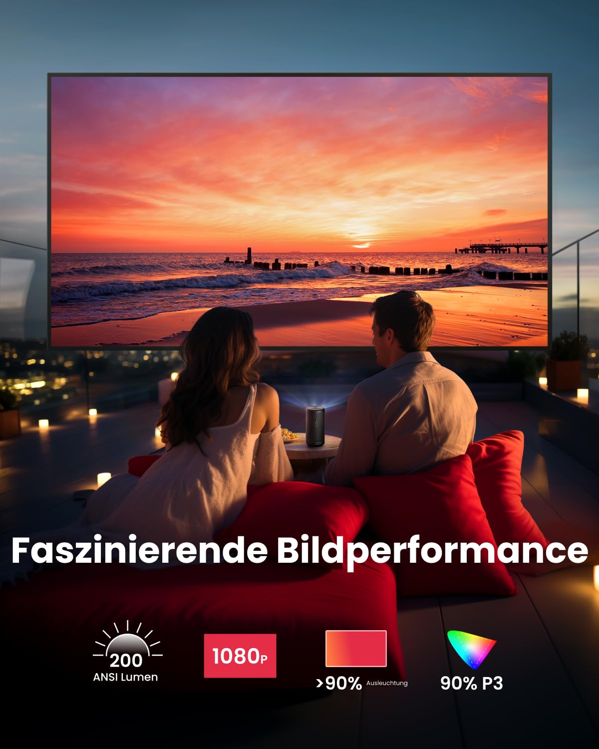 Nebula Capsule 3 1080p Mini Projector (Refurbished)