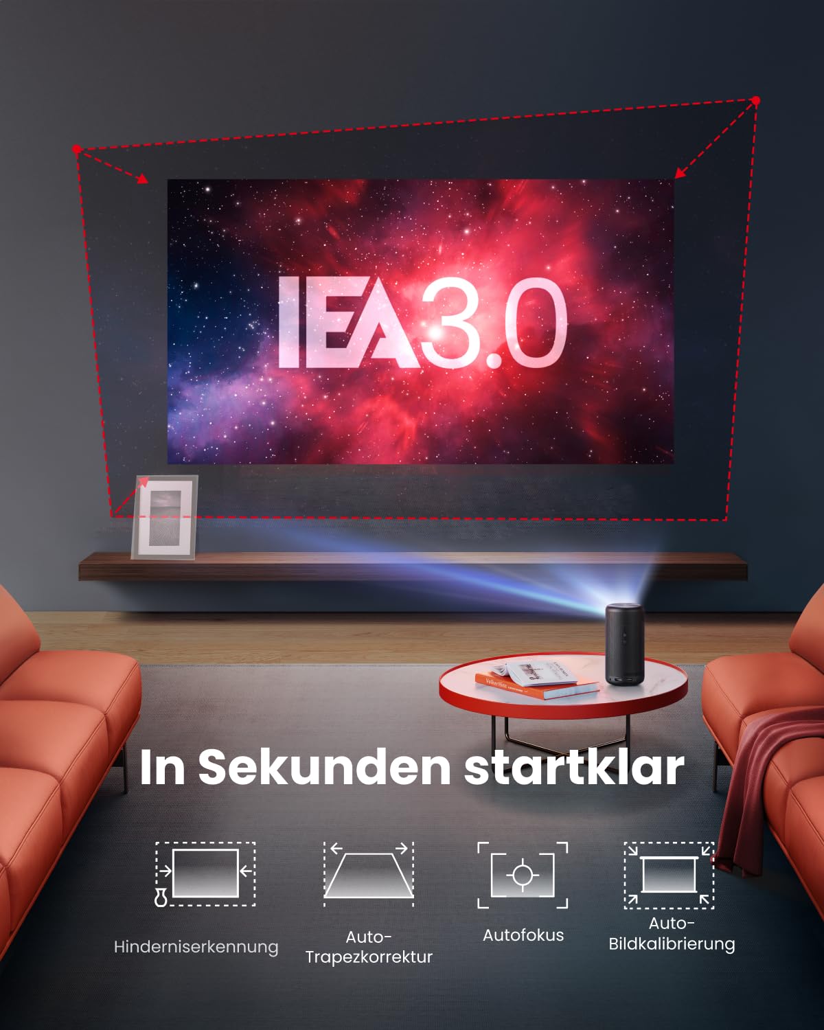 Nebula Capsule 3 1080p Mini Projector (Refurbished)