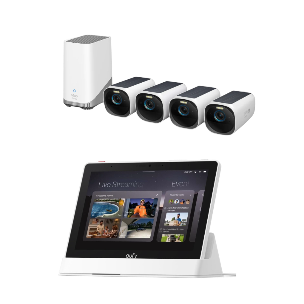 eufy Smart Display E10 + eufyCam 3 4-Cam Kit