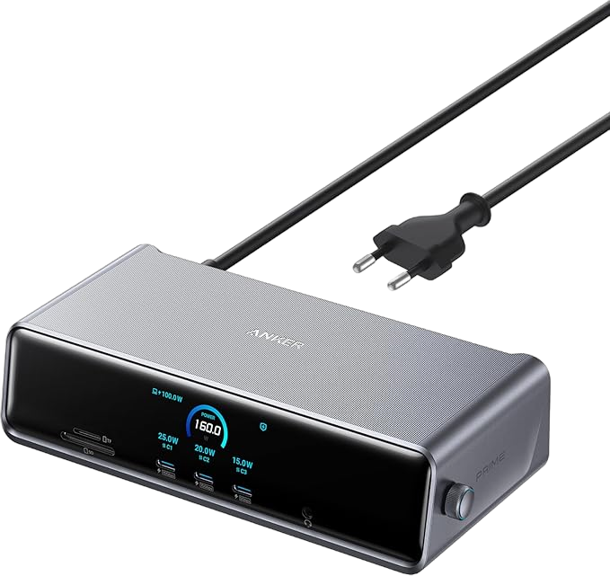 Anker Prime Docking Station (14-in-1, Triple Display, DisplayLink)