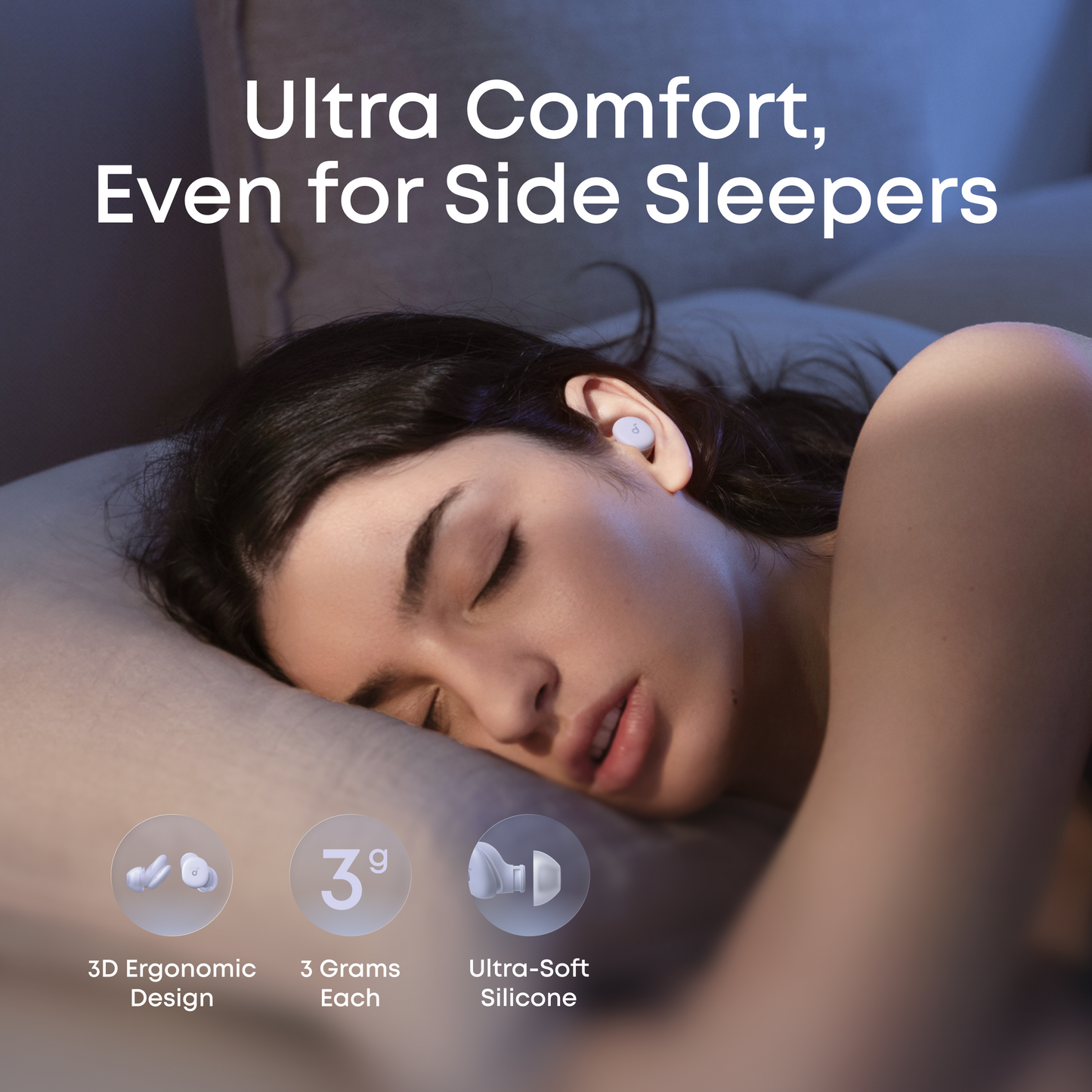 soundcore Sleep A30 | The World's First Smart ANC Sleep Earbuds