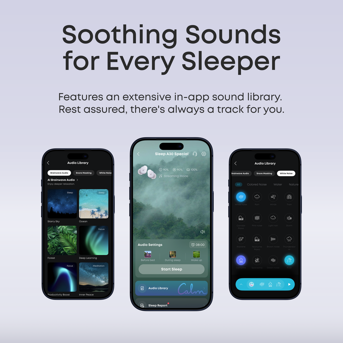 soundcore Sleep A30 | The World's First Smart ANC Sleep Earbuds