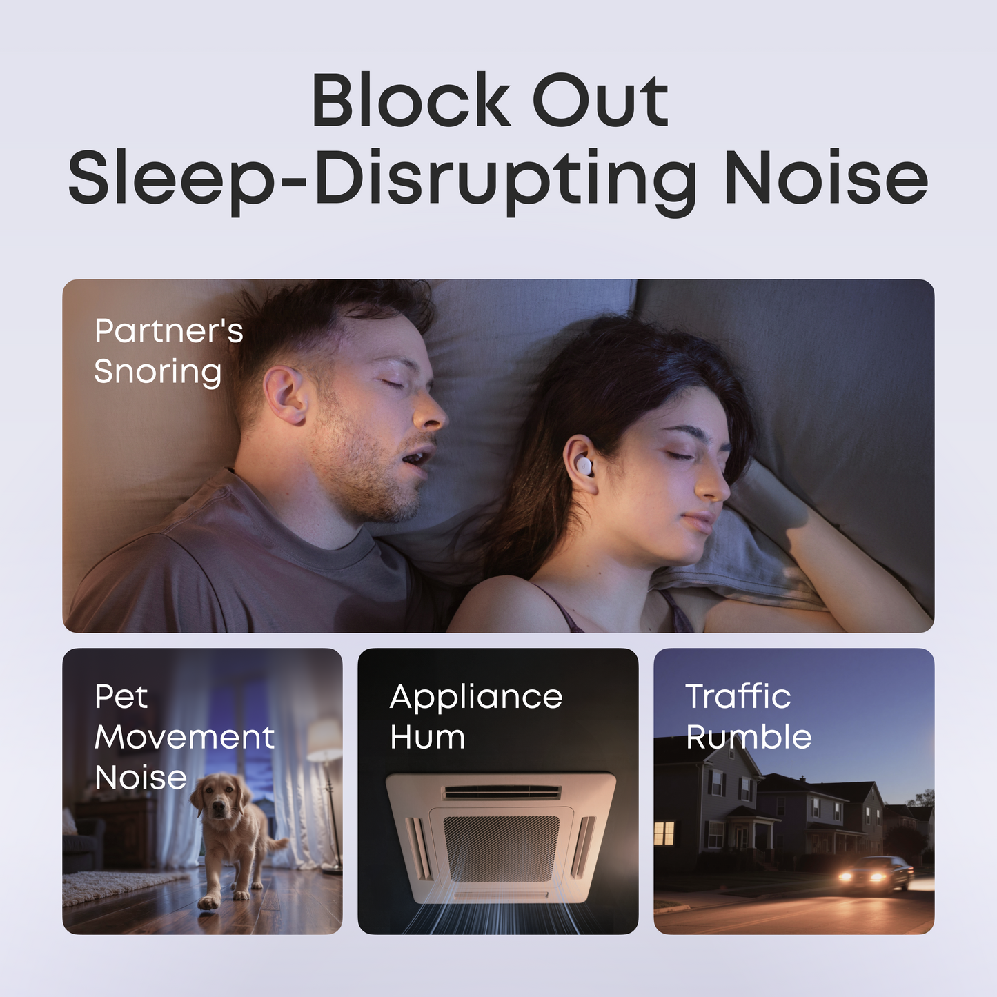 soundcore Sleep A30 | The World's First Smart ANC Sleep Earbuds