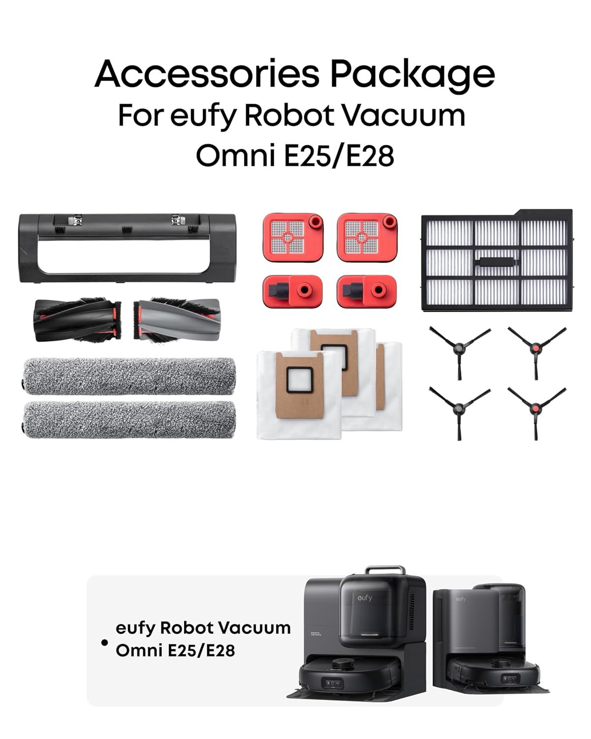 eufy Omni E28 and E25 Accessories Package 1