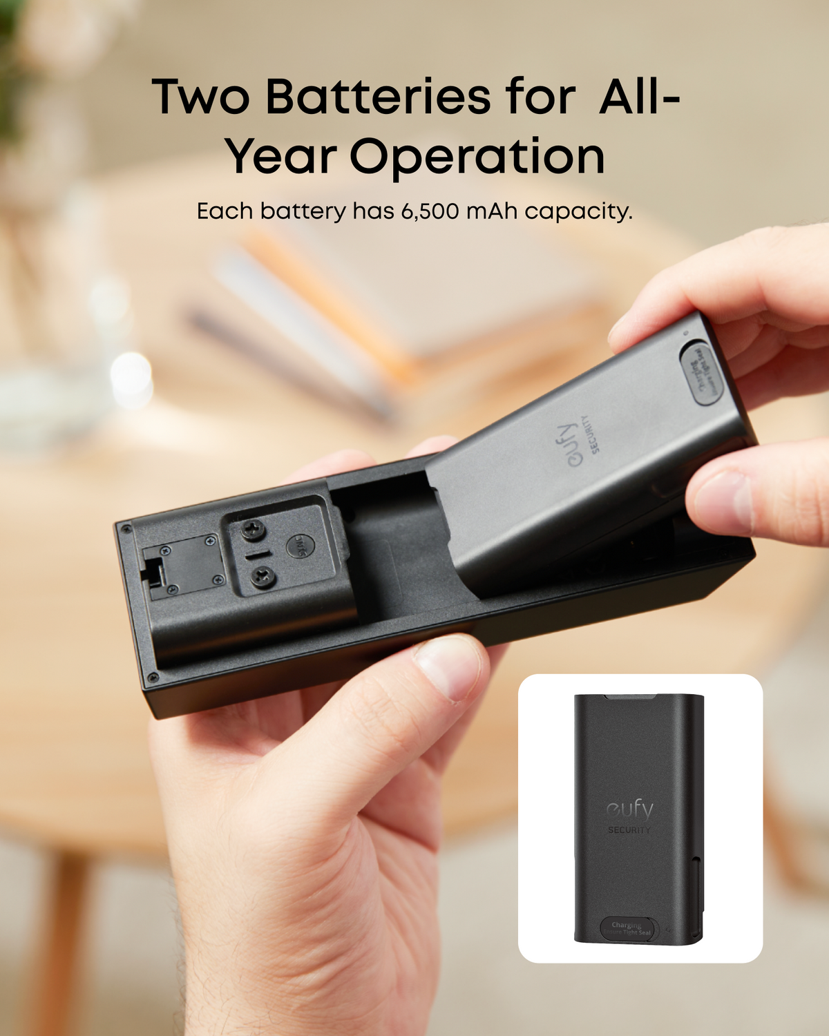 Video Doorbell E340 (Battery Powered) with Chime